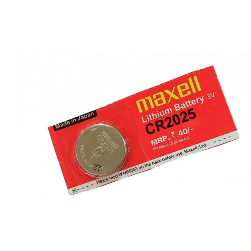 Maxell CR2025 3V Lithium Coin Battery